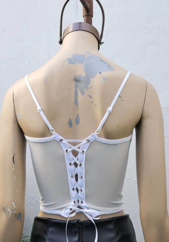 Corset Encaje C/puntilla - Imagen 2