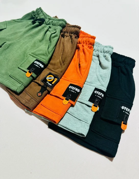 Shorts Cargo Rústico Peinado
