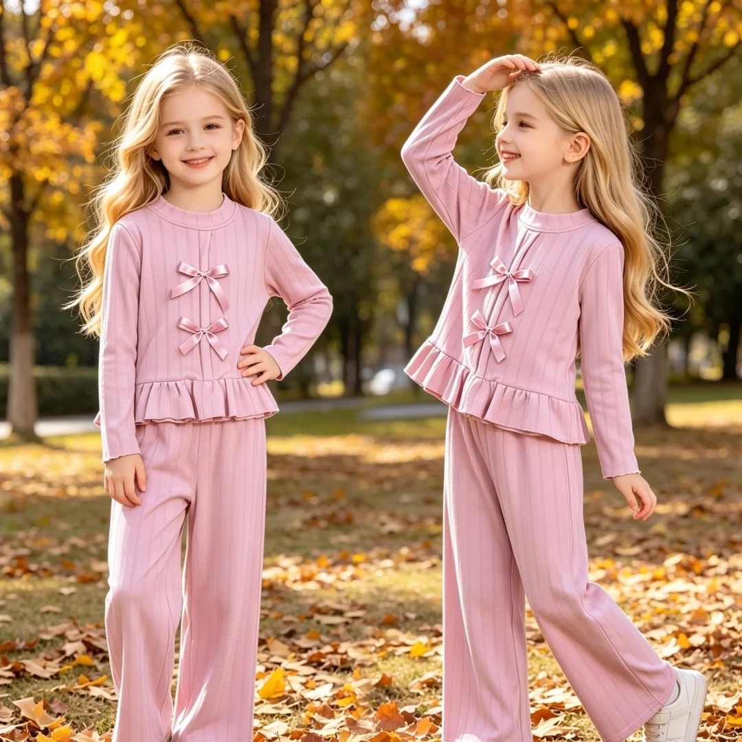 Conjunto Coquette Nena Darlon Morley Frizado Elastizado - Imagen 7