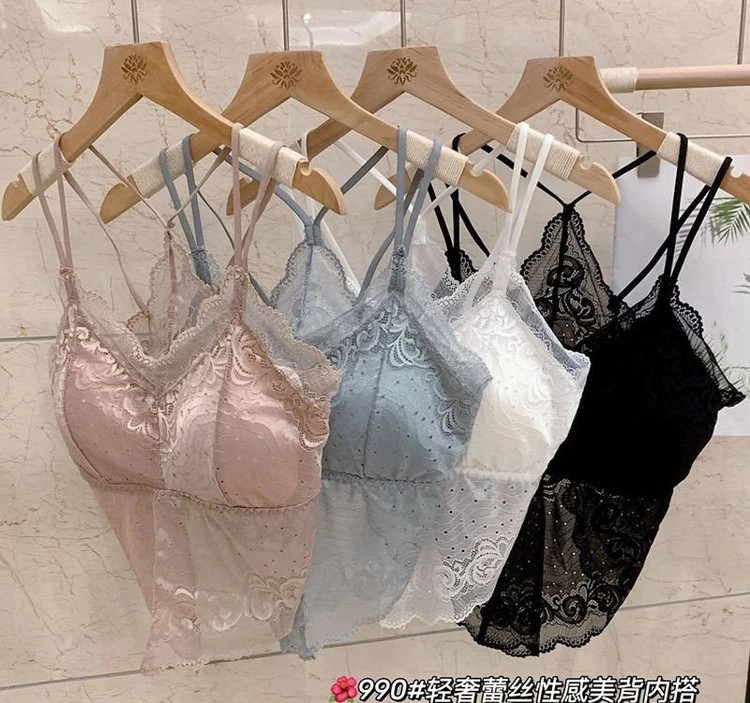 Bralette Largo con Encaje - Imagen 4