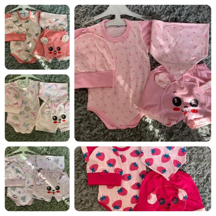 Set 4 Piezas de Nena