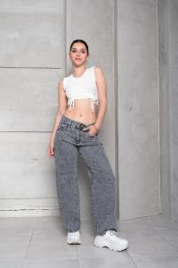 'art. 472-2' 36 al 44  Maxi Baggy + Gris Arenado "trend" - Miniatura 4
