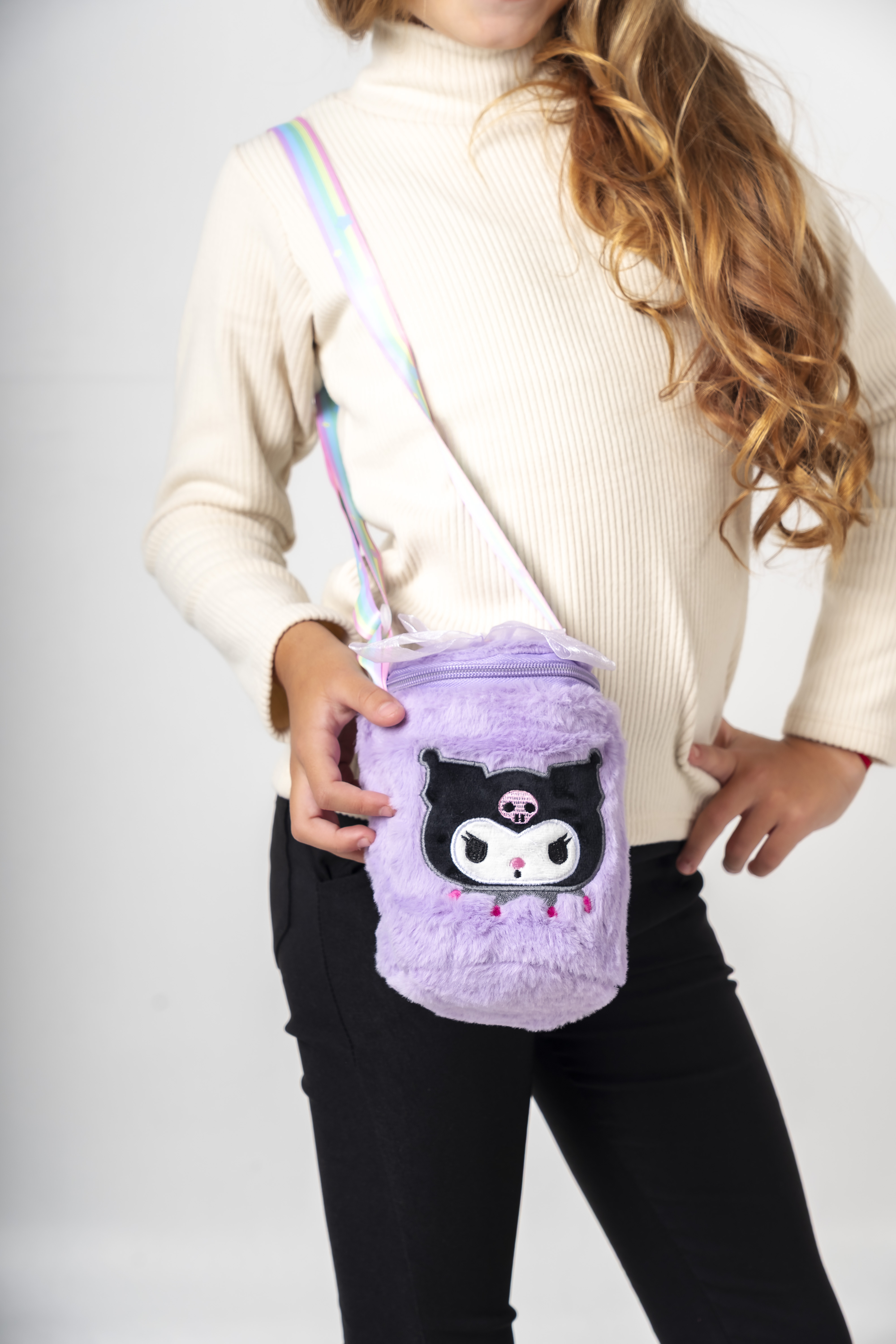 Bolsito Cartera San Rio Redondo Peluche Nenas Niñas Moderno Personajes Tendencia - OBS03517.jpg
