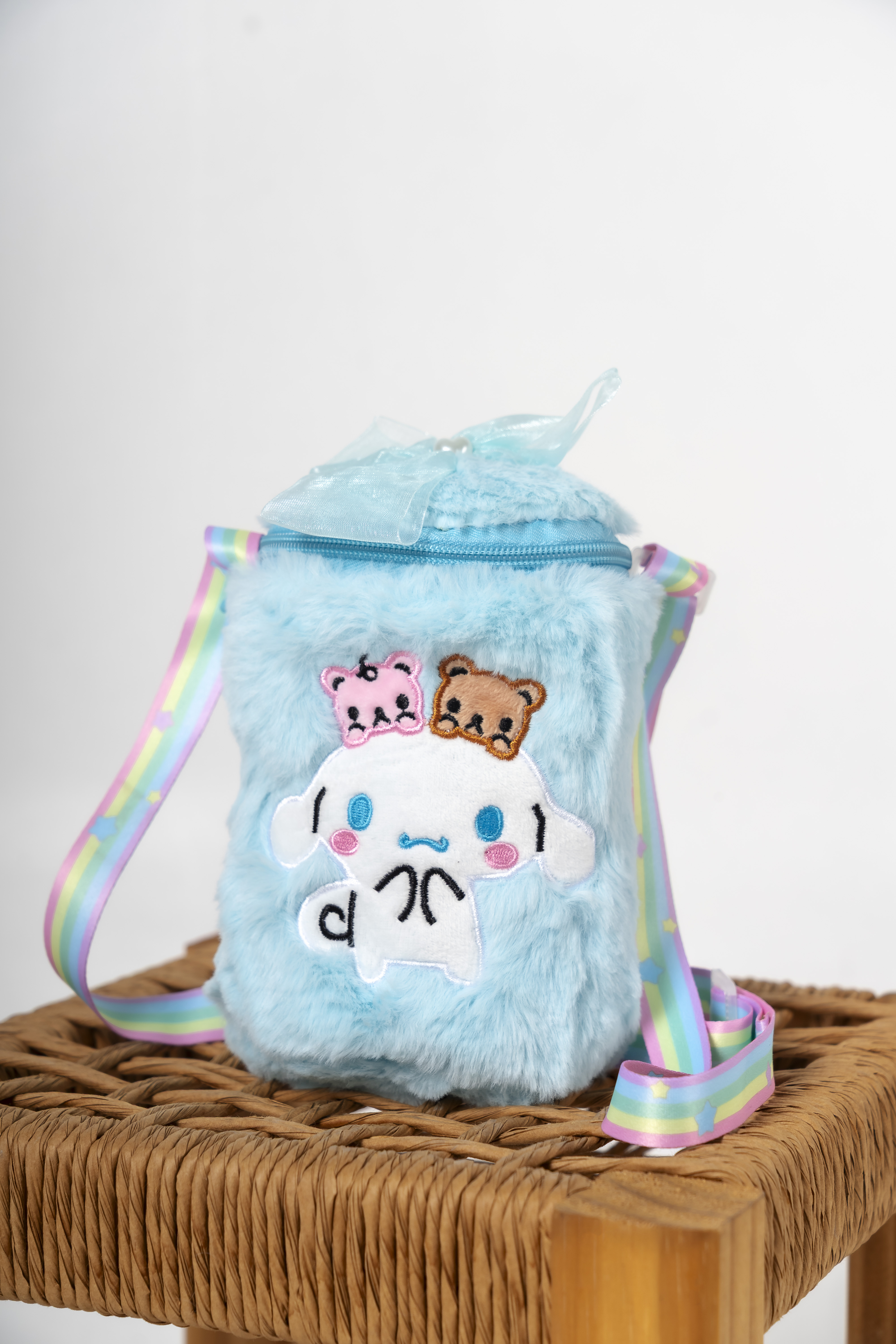Bolsito Cartera San Rio Redondo Peluche Nenas Niñas Moderno Personajes Tendencia - OBS03433.jpg