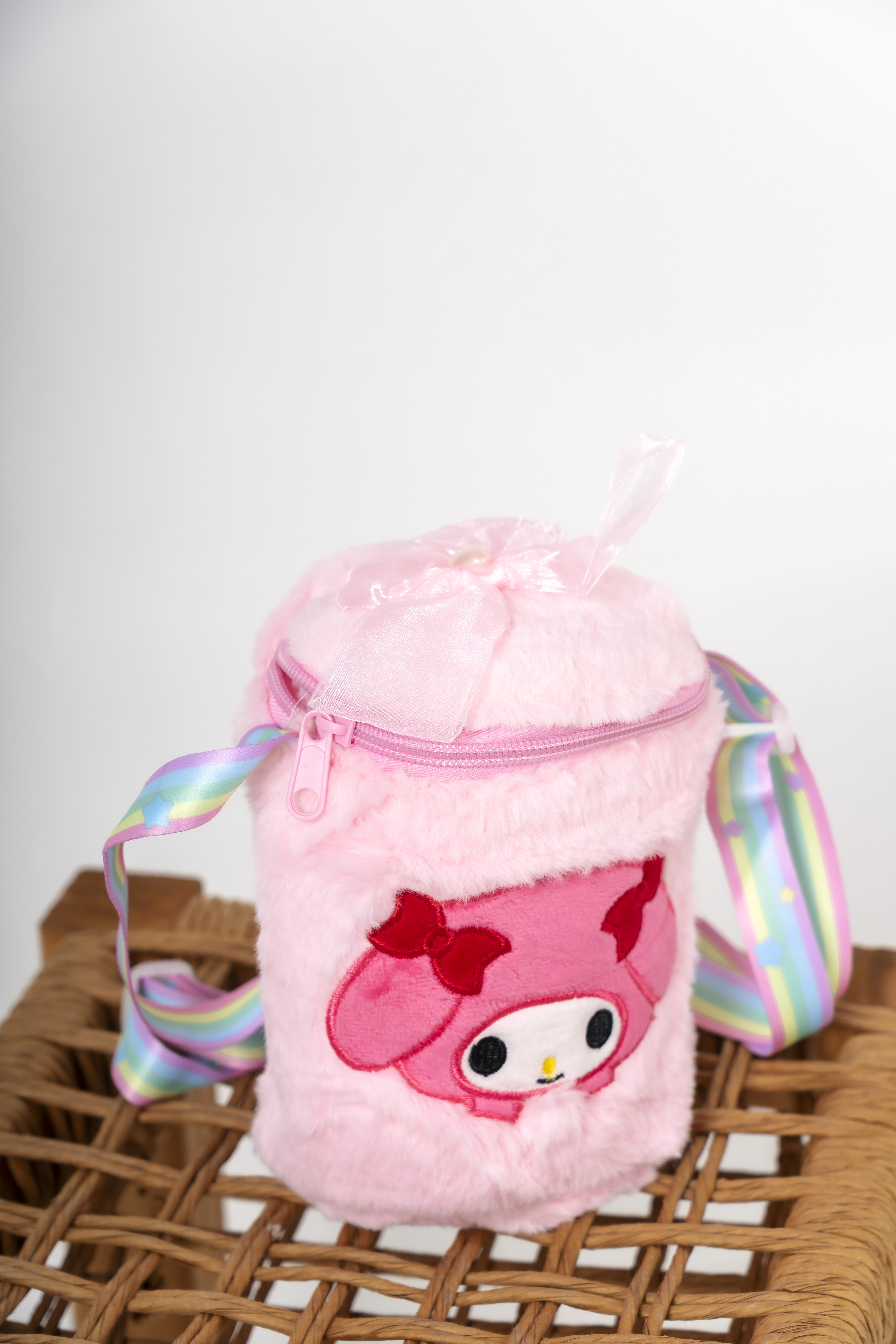 Bolsito Cartera San Rio Redondo Peluche Nenas Niñas Moderno Personajes Tendencia - OBS03426.jpg