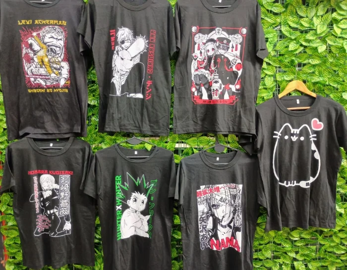 Remeras Animes