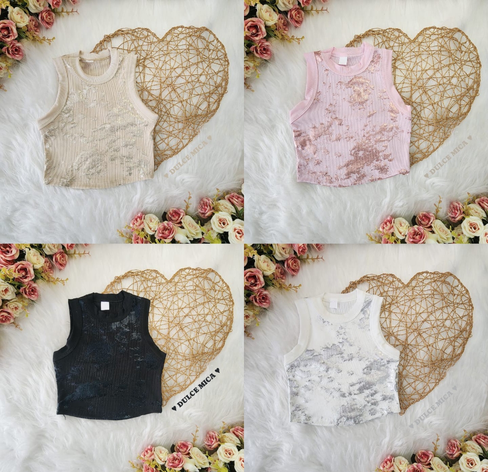 Musculosa Foi Metalizado - Imagen 2