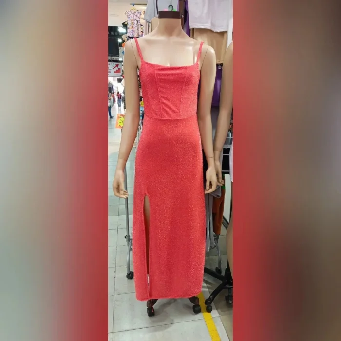 Vestido Largo Lurex