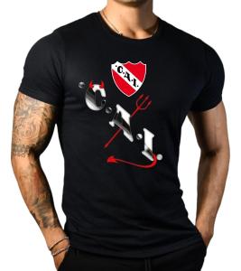 Remeras de Algodon de Indendiente y Racing