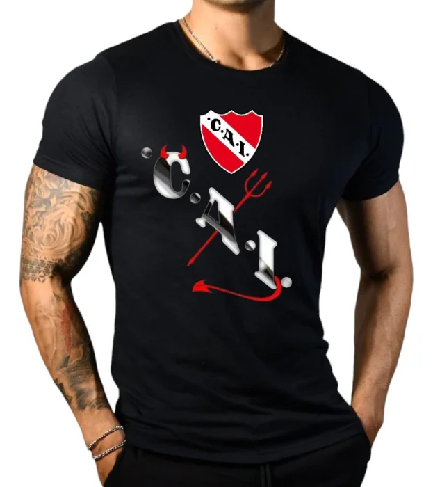 Remeras de Algodon de Indendiente y Racing