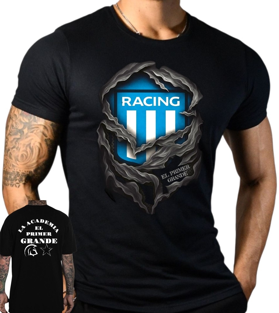 Remeras de Algodon de Indendiente y Racing - Imagen 2