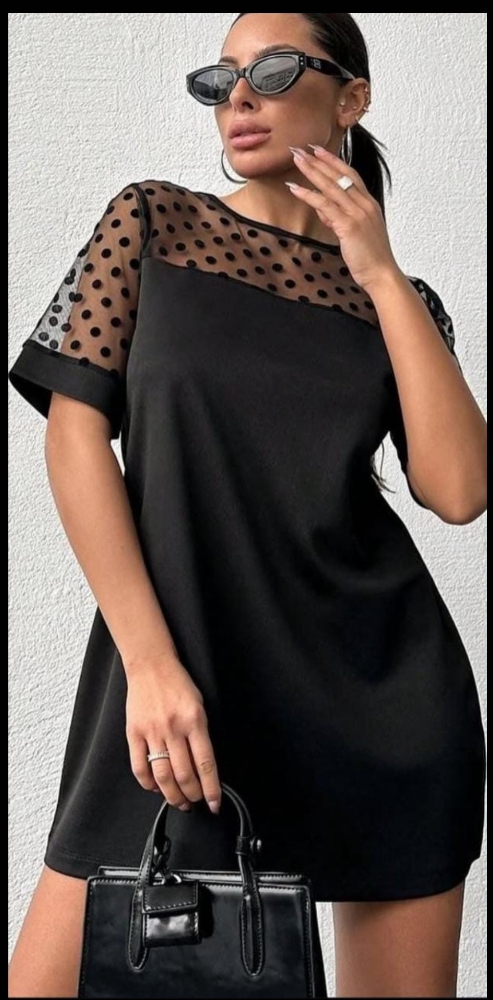 Vestido C/ Tul Lunar + Bolsillo - Imagen 3