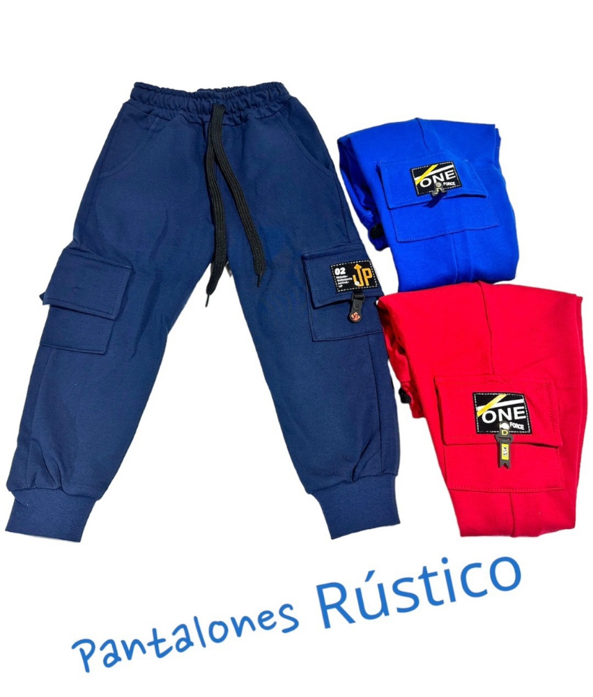 Pantalon Cargo en Rustico Peinado Calidad Premiun (no Es Cardado, Telas de Calidad! - Imagen 2