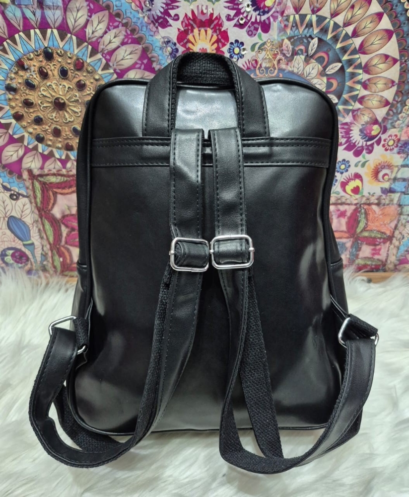 Mochila con Strass de Cuero Pu Excelente Calidad - Imagen 5