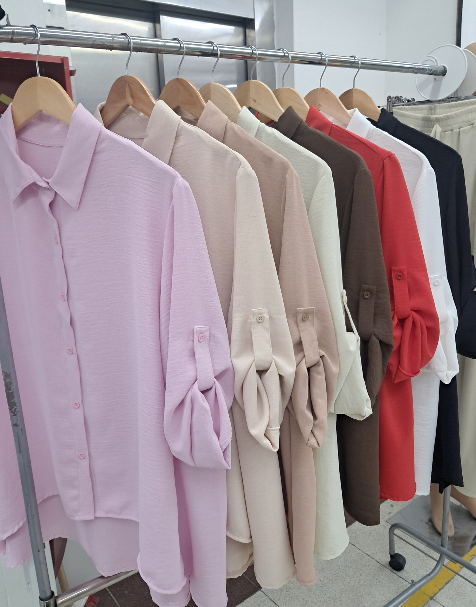Camisa Venecia Crepe Liso - Imagen 3