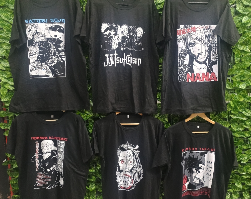 Liquidación Remeras Anime Algodón Peinado - Imagen 3