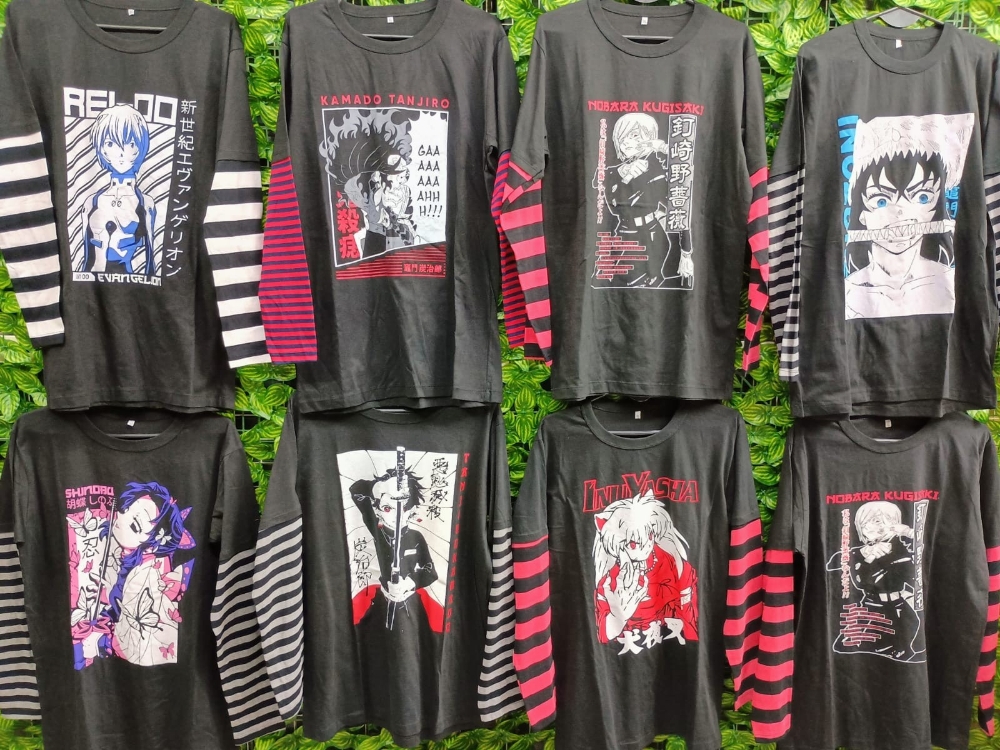 Liquidación Remeras Anime Manga Larga - Imagen 3