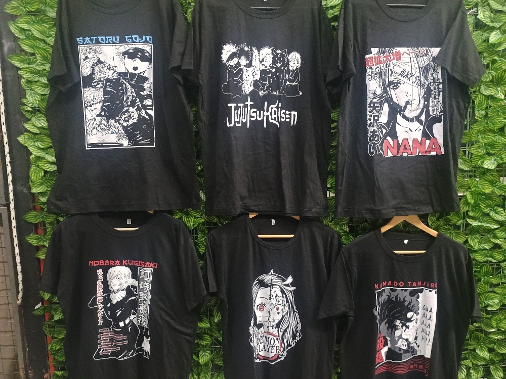 Liquidación Remeras Anime Algodón Peinado - Imagen 3