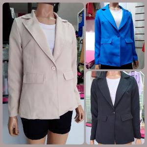 Blazer de Crep Sastrero