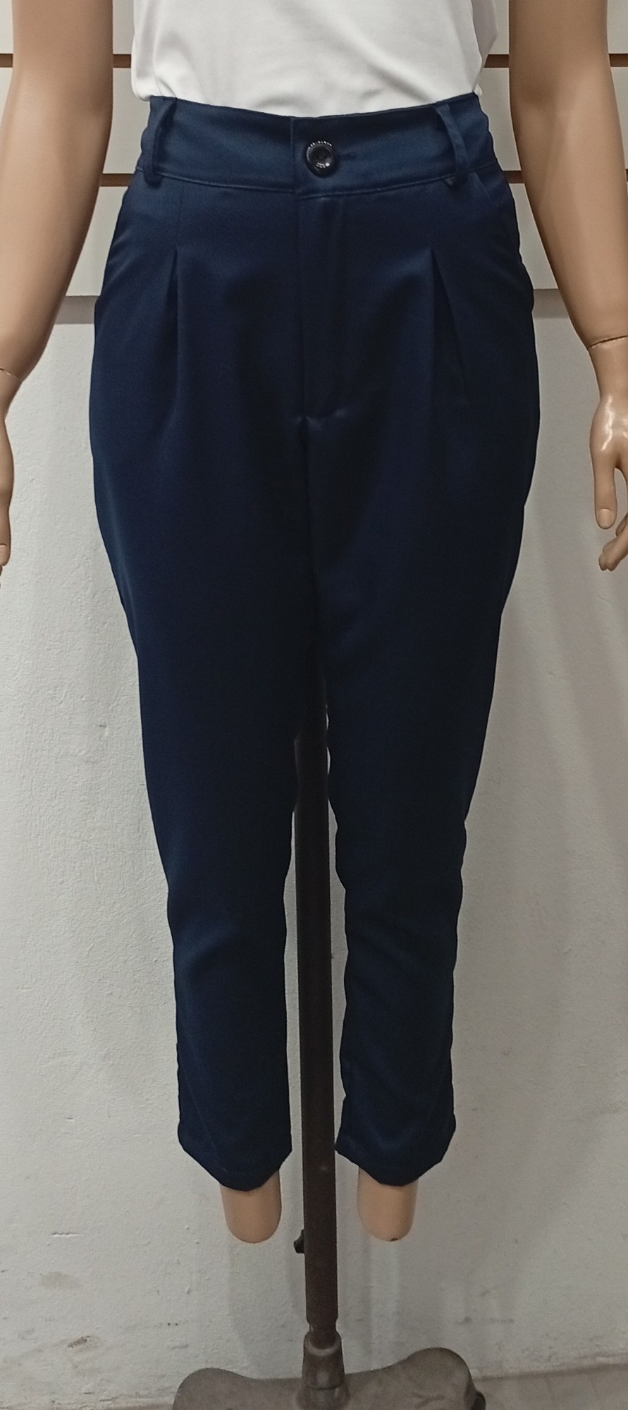 Pantalon Crep Sastrero con Bolsillo - Imagen 2