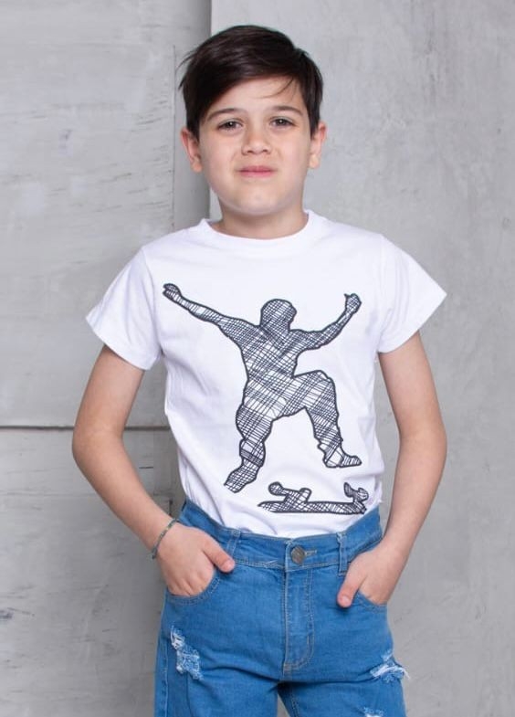 Remeras Niño Algodón Peinado Premium - Imagen 1