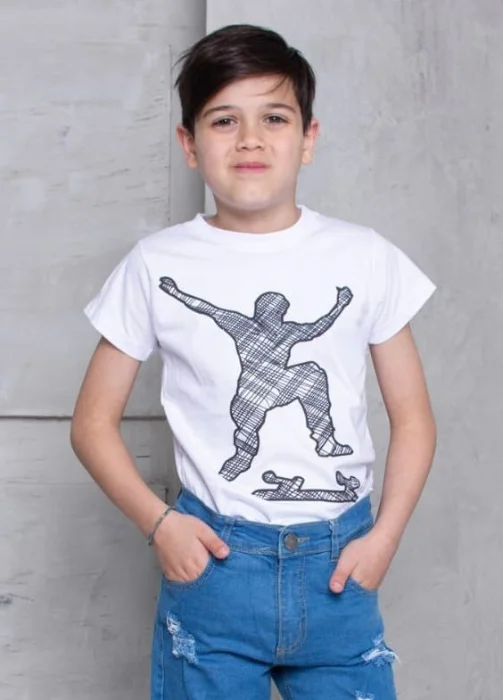 Remeras Niño Algodón Peinado Premium