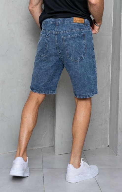 Bermudas Jeans Mom Rigidas - Imagen 5