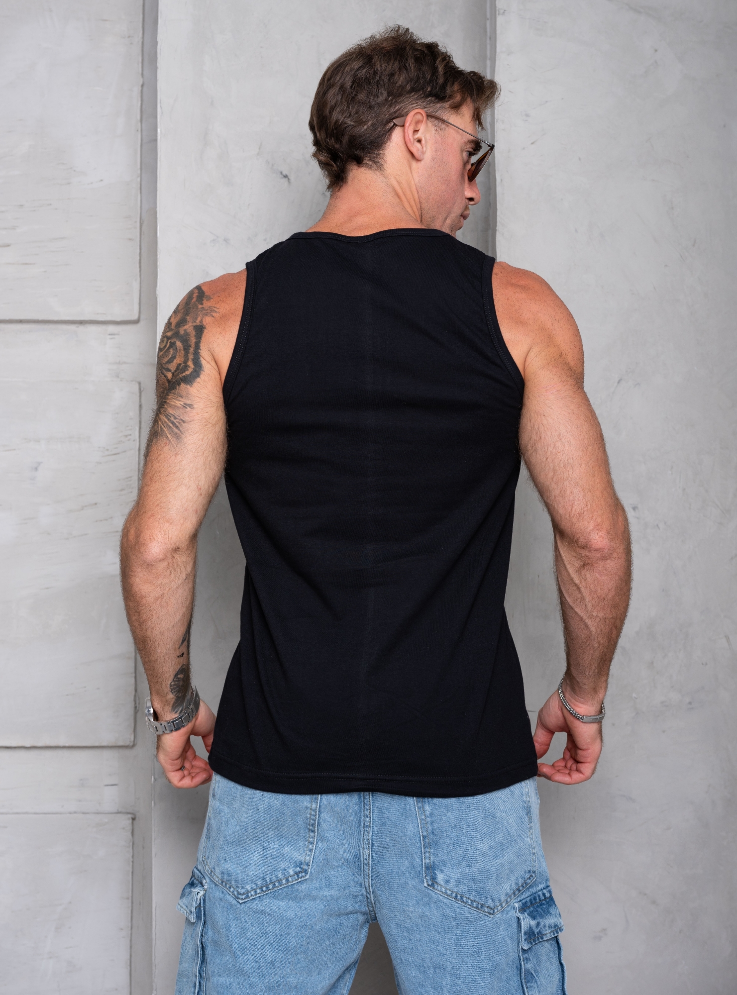 Musculosas Algodón Peinado Premium Lisas - Imagen 4