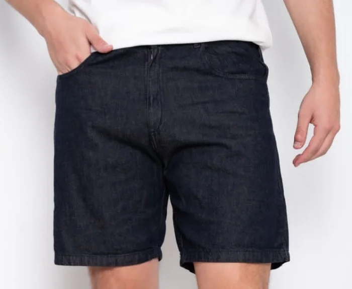 Bermudas Jeans Corte Clasico Rigidas Oxido