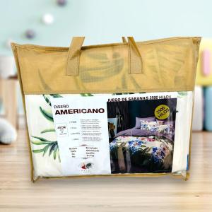 Juegos de Sabánas Estampados, Marca Torero 2500 Hilos con Maleta Queen y King - Miniatura 3