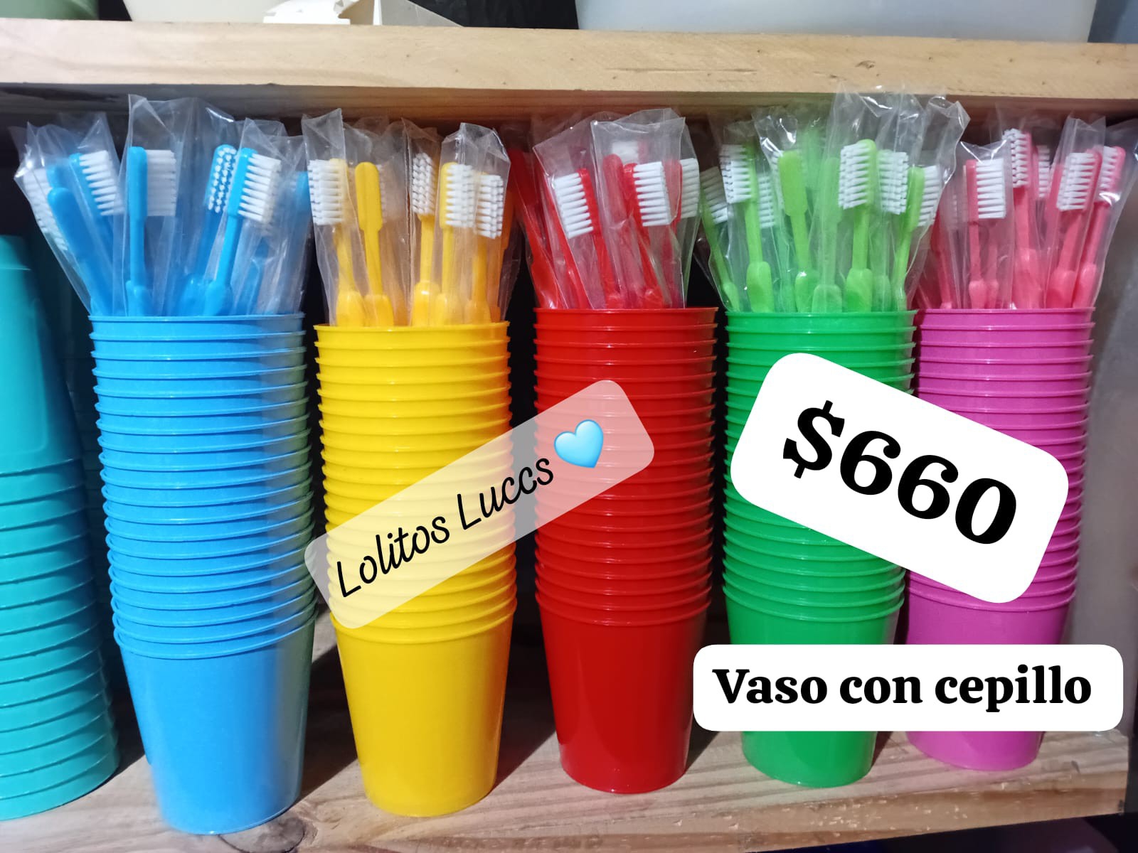 Vaso con Cepillo - Imagen 2
