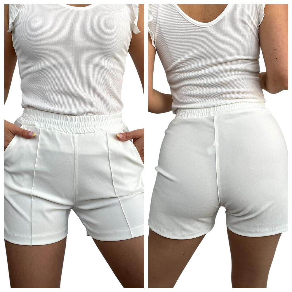 Short de Bengalina Elastizada - Imagen 3