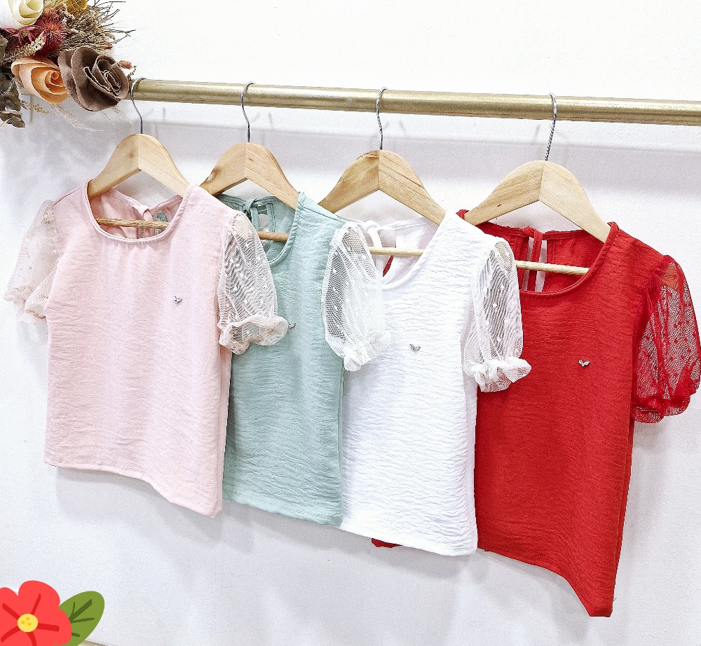 Blusas Megan Niñas - Imagen 2