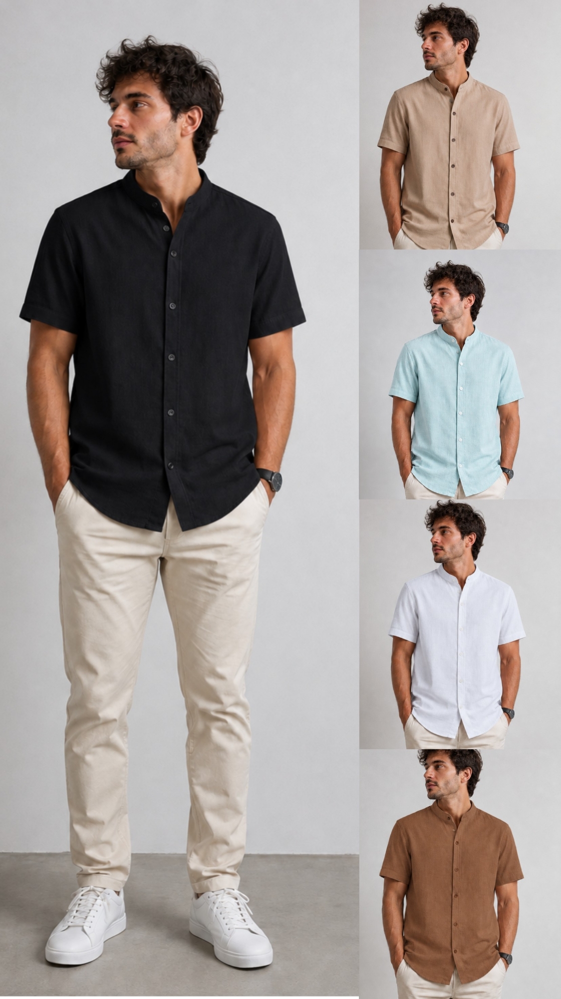 Camisa  Lino Mao - Imagen 2