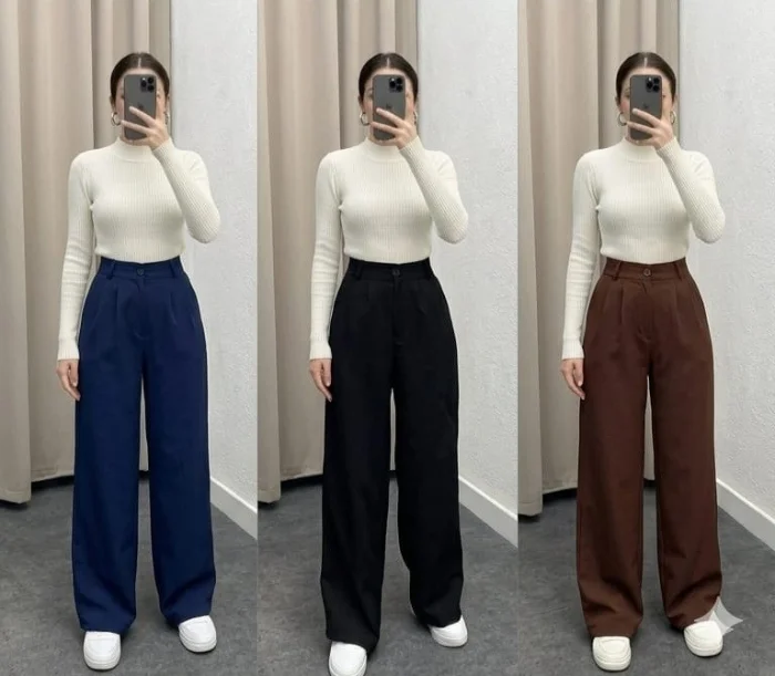Pantalon Sastrero Wide Leg