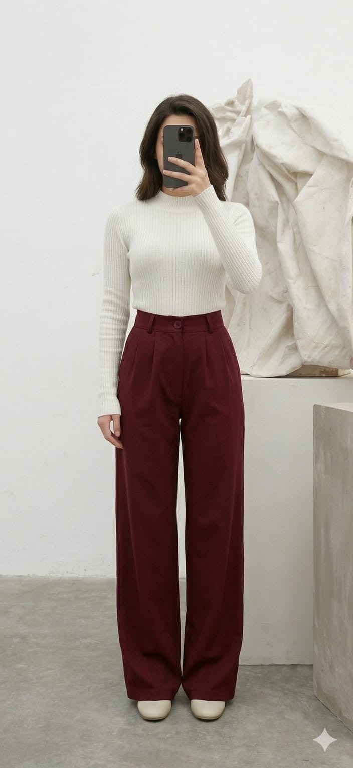 Pantalon Sastrero Wide Leg - Imagen 2