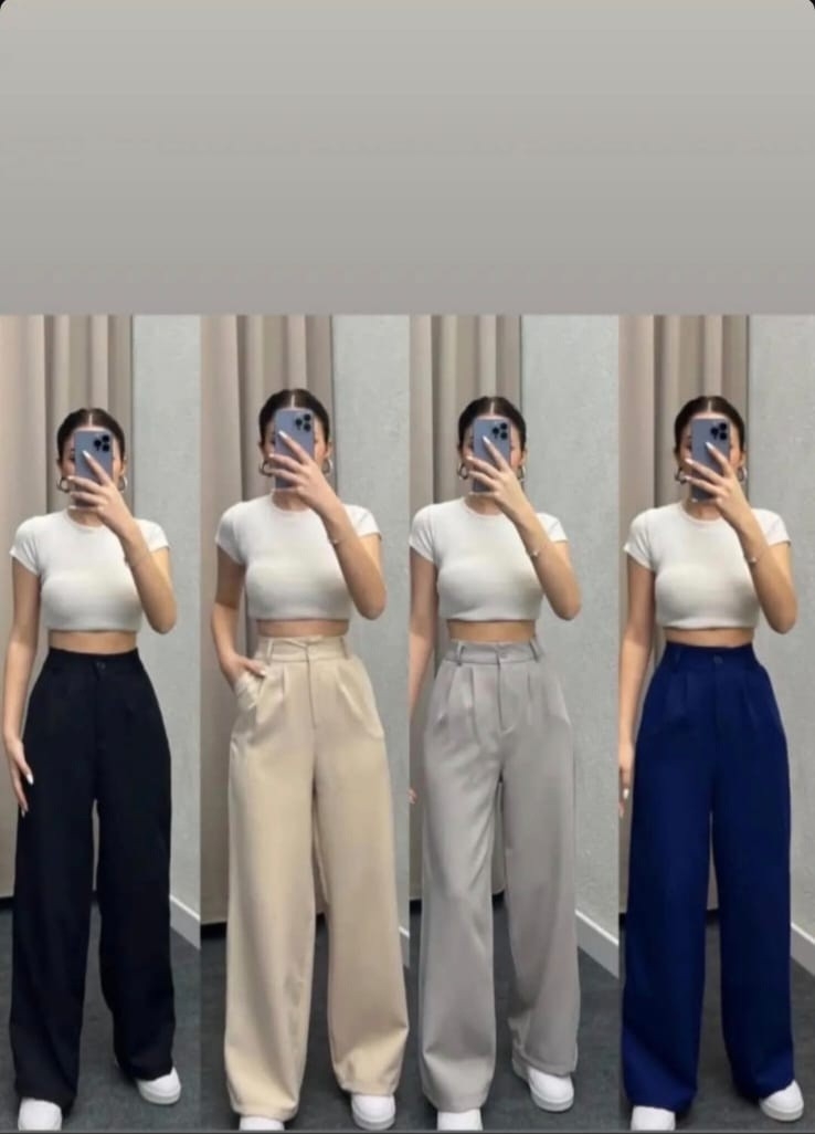 Pantalon Sastrero Wide Leg - Imagen 3