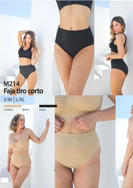 Art. M214 Faja con Refuerzo. Lenceriamonique.com