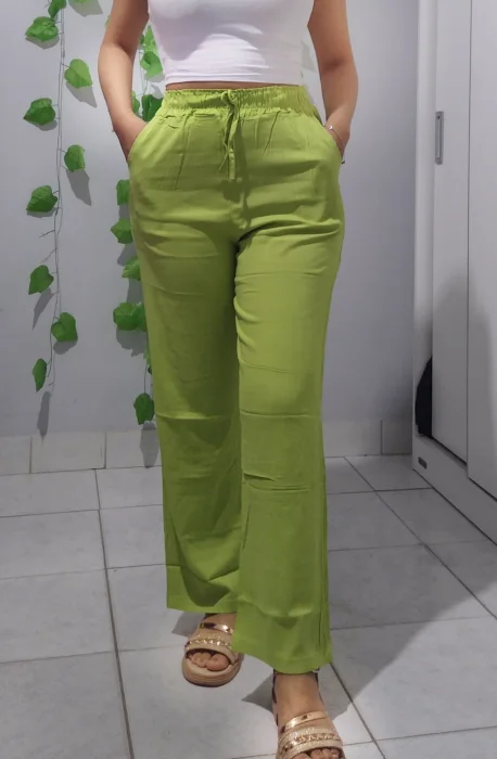 Pantalon de Lino Spandex