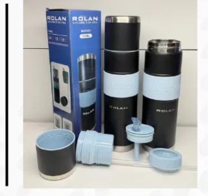 Termo Mate Autocebante Rolan de Acero Termico 750ml - Imagen 3