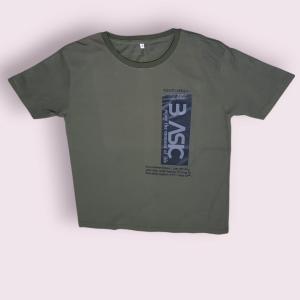 Remera Algodon Peinado
