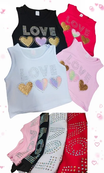 Musculosa Love Brillo