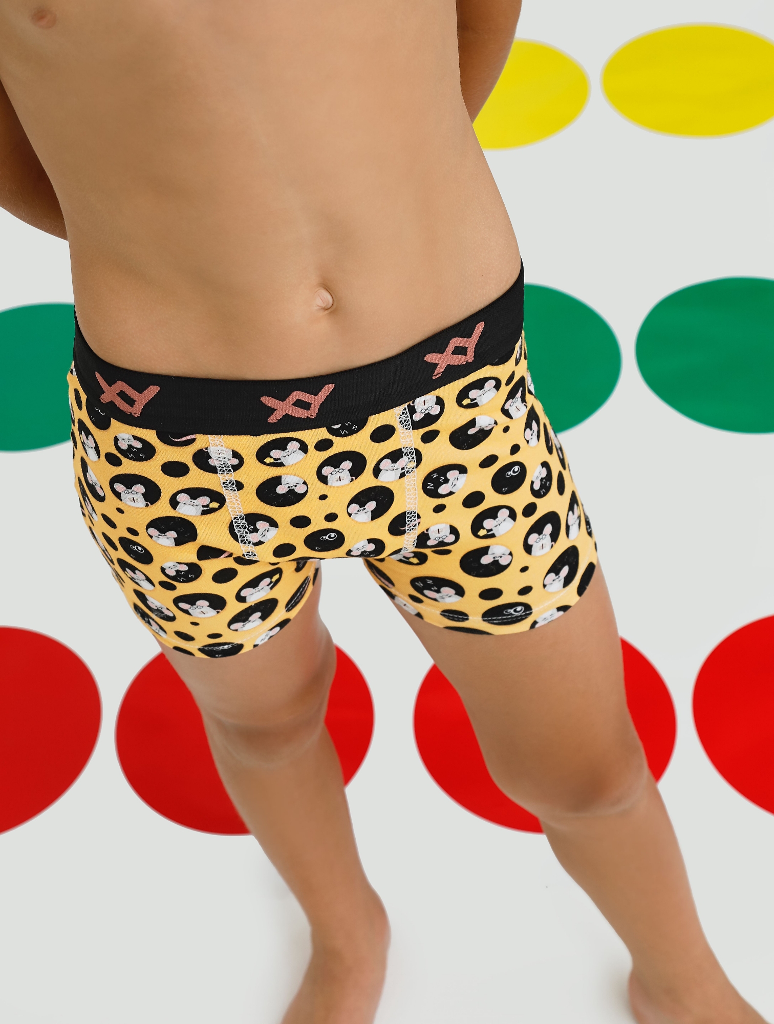 1099 Xy Boxers de Nene Algodón Estampados - Imagen 2