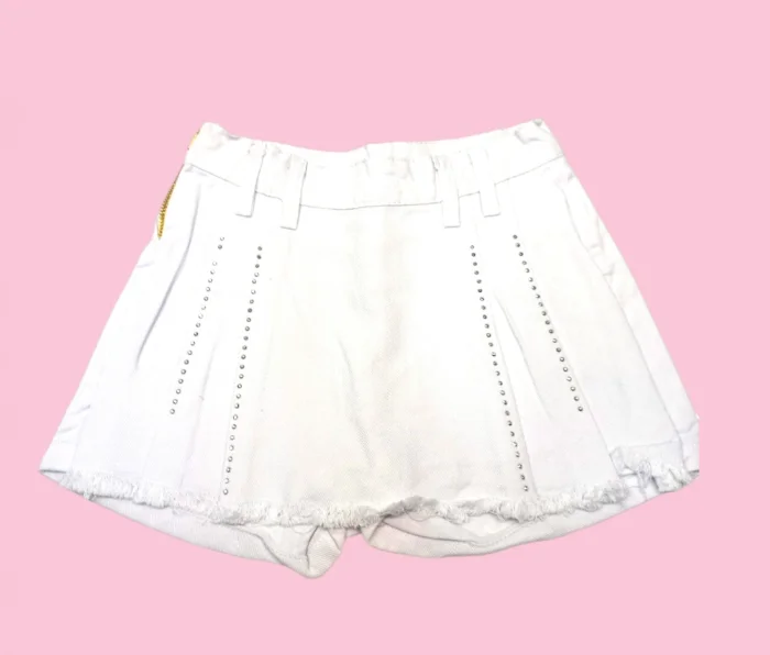 Short Pollera Blanco