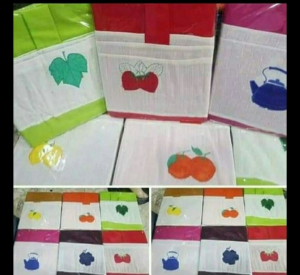 Cortinas de Cocinas  Bordado