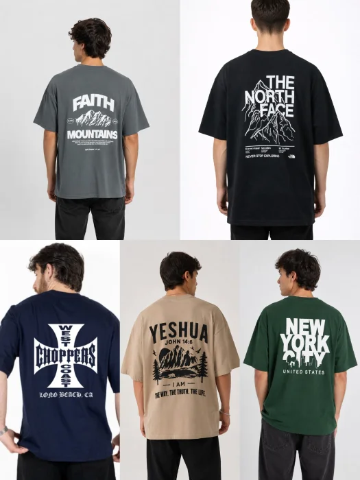 Remeras Oversize Pack