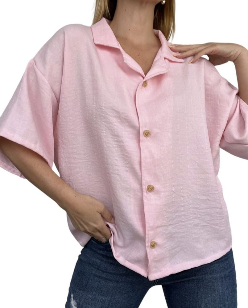 Camisa Meliza (lino Rayado) - Imagen 4