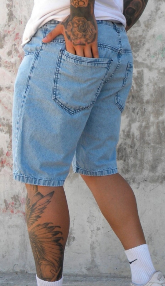 Bermudas Jeans Corte Clásico Rigidos - Imagen 2