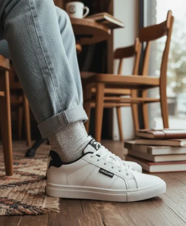 Zapatillas Jaguar Urbana Eco Cuero Art 707 (34 al 44)