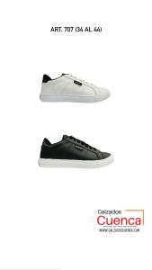Zapatillas Jaguar Urbana Eco Cuero Art 707 (34 al 44) - Miniatura 2